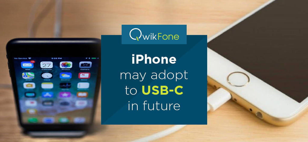 iPhone May Adopt to USB-C in the Future