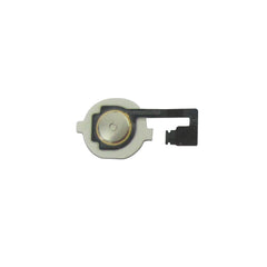 For 4 4G Home Button Flex Cable Assembly White - Qwikfone.com