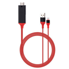 8 Pin Lightning to HDMI Cable HDTV AV Adapter For Apple iPad Mini iPhone - Qwikfone.com