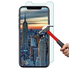 iPhone X Tempered Glass Screen Protector + Alcohol Pad + Cloth - Qwikfone.com
