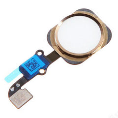 For Apple iPhone 6S Home Button Flex Cable Assembly Gold-White - Qwikfone.com