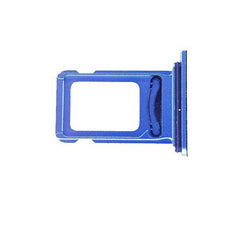 Replacement iPhone XR (BLUE) Sim Card Tray Original UK - Qwikfone.com