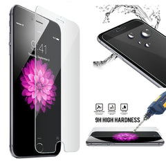 iPhone 8 Tempered Glass Screen Protector + Alcohol Pad + Cloth - Qwikfone.com