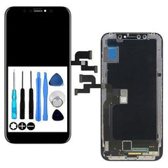 For Apple iPhone X  Hard OLED OEM  Black Display Digitizer Replacement - Qwikfone.com