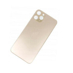 For Apple iPhone 11 Pro Back Glass Gold Big Hole Replacement - Qwikfone.com