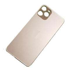For Apple iPhone 11 Pro Max Back Glass Gold Big Hole Replacement - Qwikfone.com