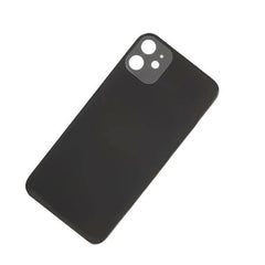 For Apple iPhone 11 Back Glass Black Big Hole Replacement - Qwikfone.com