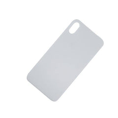 For Apple iPhone XS Back Glass White Big Hole Replacement - Qwikfone.com