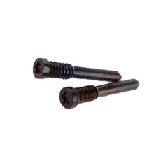For iPhone X (Black) (100 Pack) ORIGINAL Bottom Screws Replacement  - Qwikfone.com