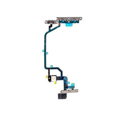 For iPhone XR Power - Volume Flex Cable with Microphone ORIGINAL OEM Replacement - Qwikfone.com