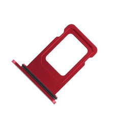 For iPhone XR (Red) Sim Card Tray Original Replacement UK - Qwikfone.com