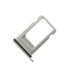 For iPhone XS Max (Silver) Sim Card Tray Original Replacement - Qwikfone.com