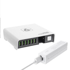 LDNIO A8101 QC3.0 50W 8 Ports Desktop Charger USB Hub - Qwikfone.com