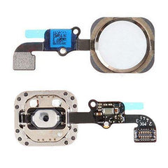 For Apple iPhone 6S Home Button Flex Cable Assembly Gold-White - Qwikfone.com