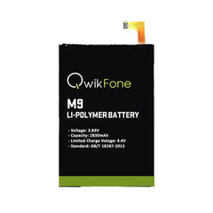 Genuine Qwikfone For HTC M9 Battery Replacement 2830mAh - Qwikfone.com