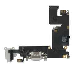 For iPhone 6 Plus Charging Port MIC Headphones - White - Qwikfone.com
