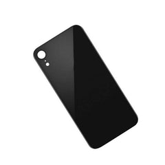 For Apple iPhone XR Back Glass Black Big Hole Replacement - Qwikfone.com