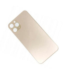 For Apple iPhone 11 Pro Back Glass Gold Big Hole Replacement - Qwikfone.com