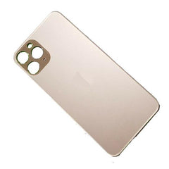 For Apple iPhone 11 Pro Max Back Glass Gold Big Hole Replacement - Qwikfone.com