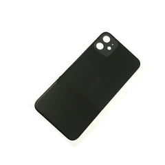 For Apple iPhone 11 Pro Back Glass Black Big Hole Replacement - Qwikfone.com