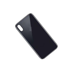 For Apple iPhone XS Max Back Glass Black Big Hole Replacement - Qwikfone.com