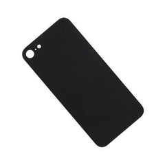 For Apple iPhone 8 Back Glass Black Big Hole Replacement - Qwikfone.com