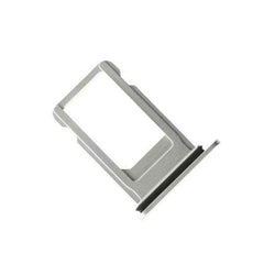 For iPhone XS Max (Silver) Sim Card Tray Original Replacement - Qwikfone.com