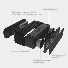 Vidvie SP902a Wireless Speaker Bluetooth Portable - Black - Qwikfone.com
