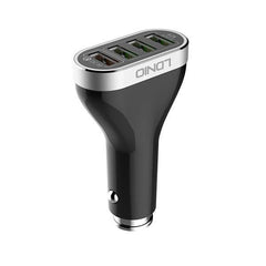LDNIO C701Q Quick Charge 3.0 Car Charger Adapter + Lightning Cable - Qwikfone.com