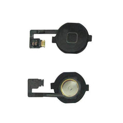 For 4 4G Home Button Flex Cable Assembly Black - Qwikfone.com