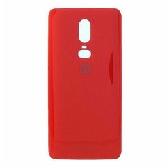 For OnePlus 6 Rear Back Glass Battery Cover - Red - Qwikfone.com