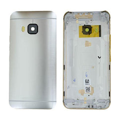 For HTC M9 Rear Back Battery Cover - Silver - Qwikfone.com