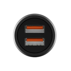 LDNIO C503Q Dual USB QC3.0 Lamp Ring Coil Lighting Car Charger + Type C Cable - Qwikfone.com