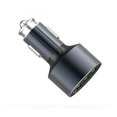 LDNIO C703Q  3 USB QC 3.0 Car Charger + Lightning Cable - Qwikfone.com