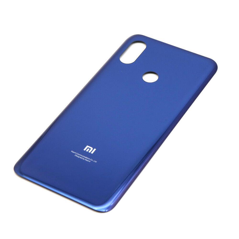 For Xiaomi Mi 8 Rear Back Glass Battery Cover - Blue - Qwikfone.com