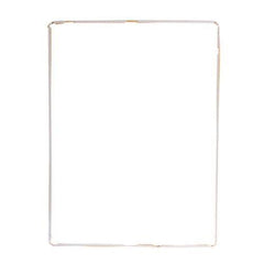 For iPad 2 3 4 Middle Bezel Frame Support Hold Part White - Qwikfone.com