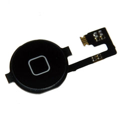 For 4 4G Home Button Flex Cable Assembly Black - Qwikfone.com