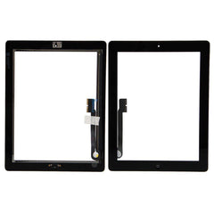 For Apple iPad 3 & 4 Digitizer Replacement Touch Screen Black With Home Button - Qwikfone.com