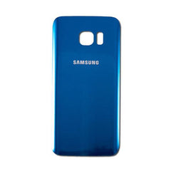 For Samsung Galaxy S7 Edge Rear Back Glass Cover - Blue - Qwikfone.com