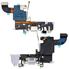 For iPhone 6S Dock Donnecter Charging Port Headphone Jack Flex White - Qwikfone.com