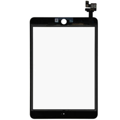 OEM iPad Mini 3 Glass Lens Touch Screen Digitizer with IC Replacement Part Black - A1599  A1600 - Qwikfone.com