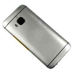 For HTC M9 Rear Back Battery Cover - Silver - Qwikfone.com