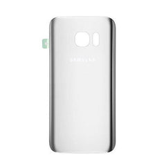 For Samsung Galaxy S7 Edge Rear Back Glass Cover - Silver - Qwikfone.com