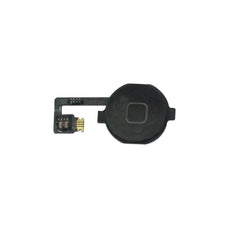 For 4 4G Home Button Flex Cable Assembly Black - Qwikfone.com