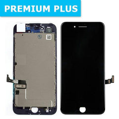 For iPhone 8 LCD Digitizer + Back Plate with Adhesive - Black ( Premium Plus )(INCELL) - Qwikfone.com