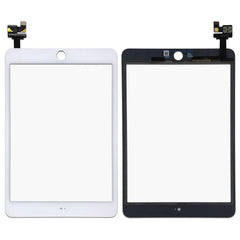 For iPad Mini 3 Glass Lens Touch Screen Digitizer with IC OEM Replacement Part White - Qwikfone.com