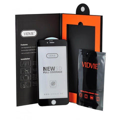 Vidvie Tempered Glass 5D iPhone 7-8 -  Black - Qwikfone.com