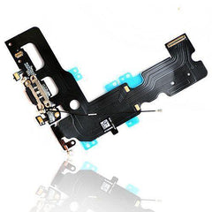For Apple iPhone 7 Plus Black Charging Dock Port Flex Cable - Qwikfone.com