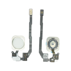 For 5S Home Button Flex Cable Assembly White - Qwikfone.com