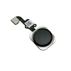 For 6 Plus Home Button Flex Cable Assembly Black - Qwikfone.com